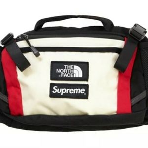 THE SUPREME X EXPEDITION WAIST BAG WHITE